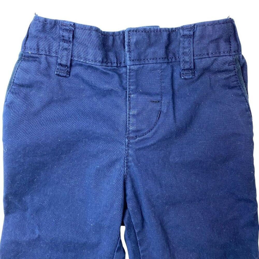 GAP Chino Pants with Elastic Waist Band Blue 6-12 M